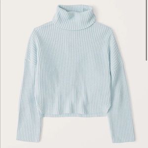 A&F - Knit Turtle Neck Cropped Sweater